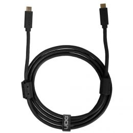 Аудиокабель UDG Ultimate Cable USB 3.2 C-C Black Straight 1,5m